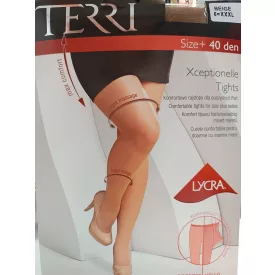 Terri Plus Size Harisnyanadrág 40 Den XXXL