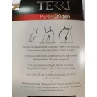 Terri Party Harisnyanadrág 20 Den Natural XXL
