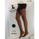 Gi&Gi Leopárd Mintás Harisnyanadrág 40 Den L/XL