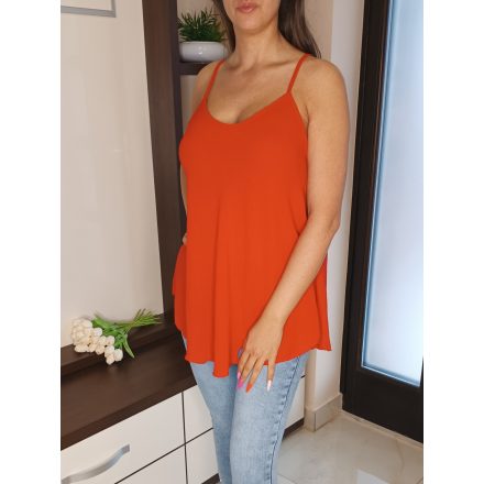 Perla A-vonalú Pántos Felső, Top Piros 